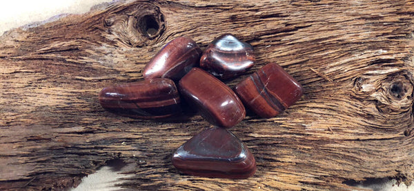 Red Tiger's Eye - Tumbled