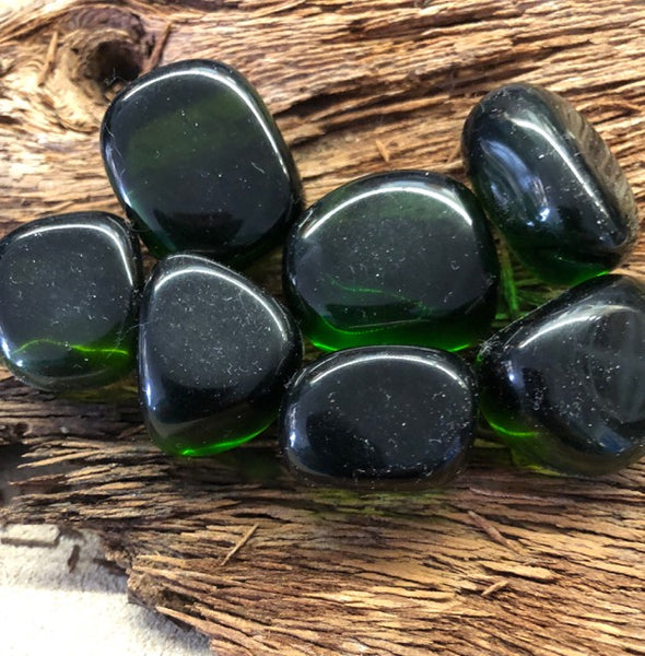 Green Obsidian (Gaia Stone) - Tumbled
