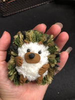 Handcrafted Hedgehog with Sculptured Features