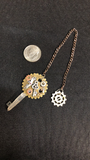 Handcrafted Steampunk Pendulum by Chris Ann