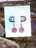 Recycled Book Page Earrings 7